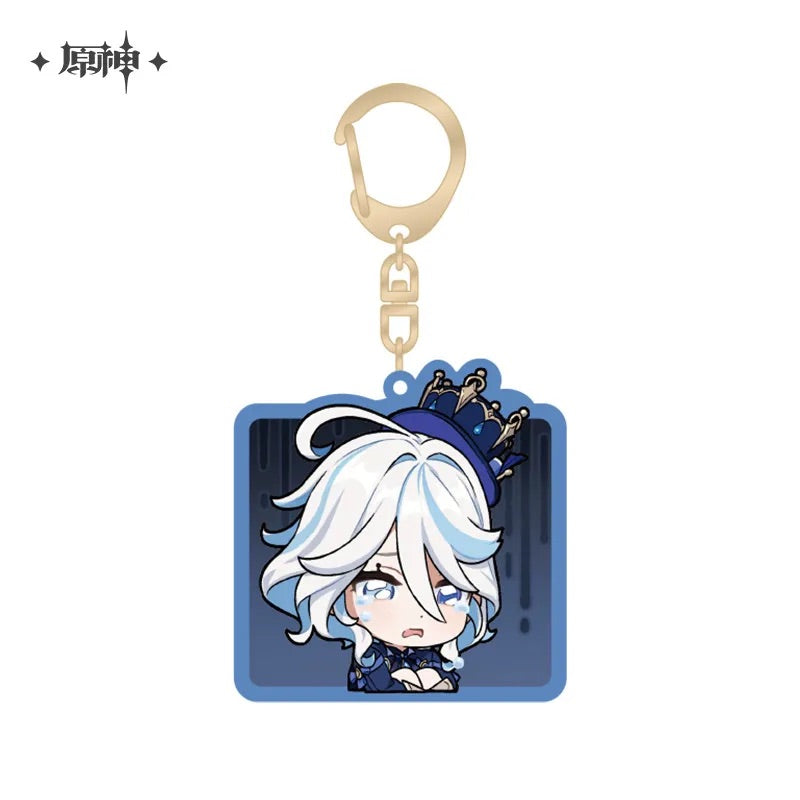 Genshin Impact Chibi Character Series Acrylic Keychain Court of Fontaine