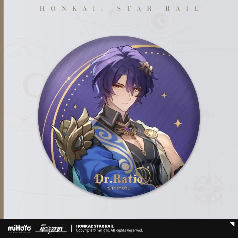 Honkai: Star Rail Interstellar Journey Series Tinplate Badge