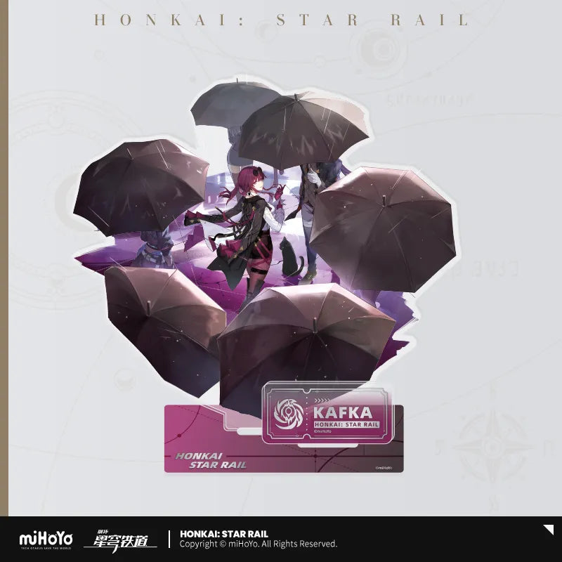 Honkai: Star Rail The Nihility Character Warp Artwork Acrylic Standee