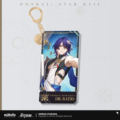 The Hunt Character Warp Artwork Acrylic Keychain