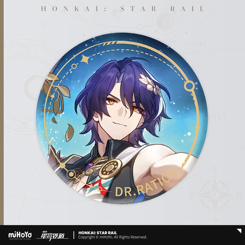 Honkai: Star Rail The Hunt Character Warp Artwork Tinplate Badge