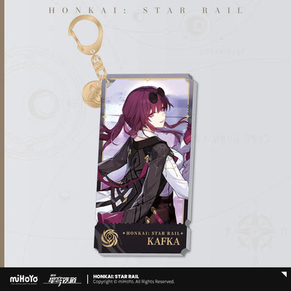 The Nihility Character Warp Artwork Acrylic Keychain