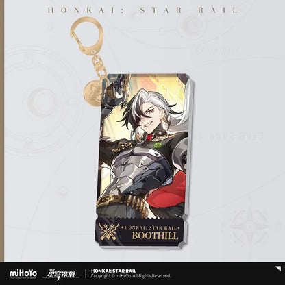 The Hunt Character Warp Artwork Acrylic Keychain