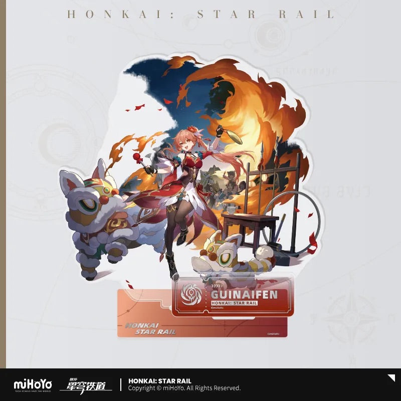 Honkai: Star Rail The Nihility Character Warp Artwork Acrylic Standee