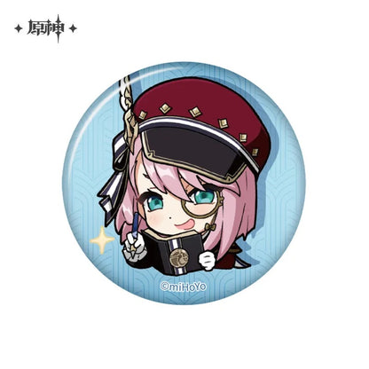 Genshin Impact Chibi Character Series Badge Court of Fontaine