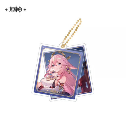 Genshin Impact Event Artwork Series Acrylic Pendant