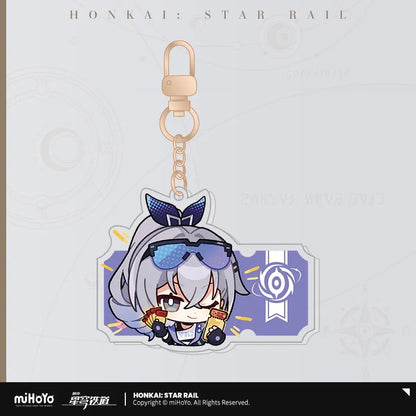 Honkai: Star Rail Pom-Pom Exhibition Series Vol.1 Acrylic Keychain