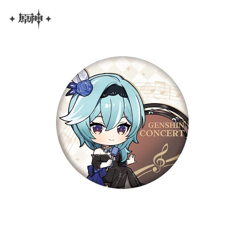 Genshin Impact Concert 2023 Series Character Chibi Badge