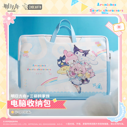 Arknights x Sanrio Computer Storage Bag