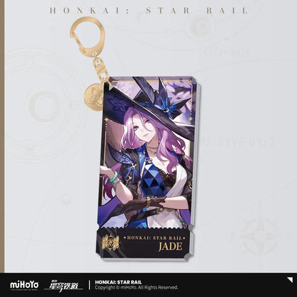 The Erudition Character Warp Artwork Acrylic Keychain