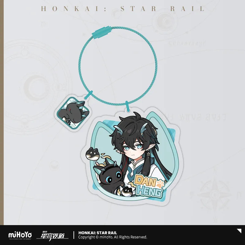 Little Cat Series Acrylic Keychain
