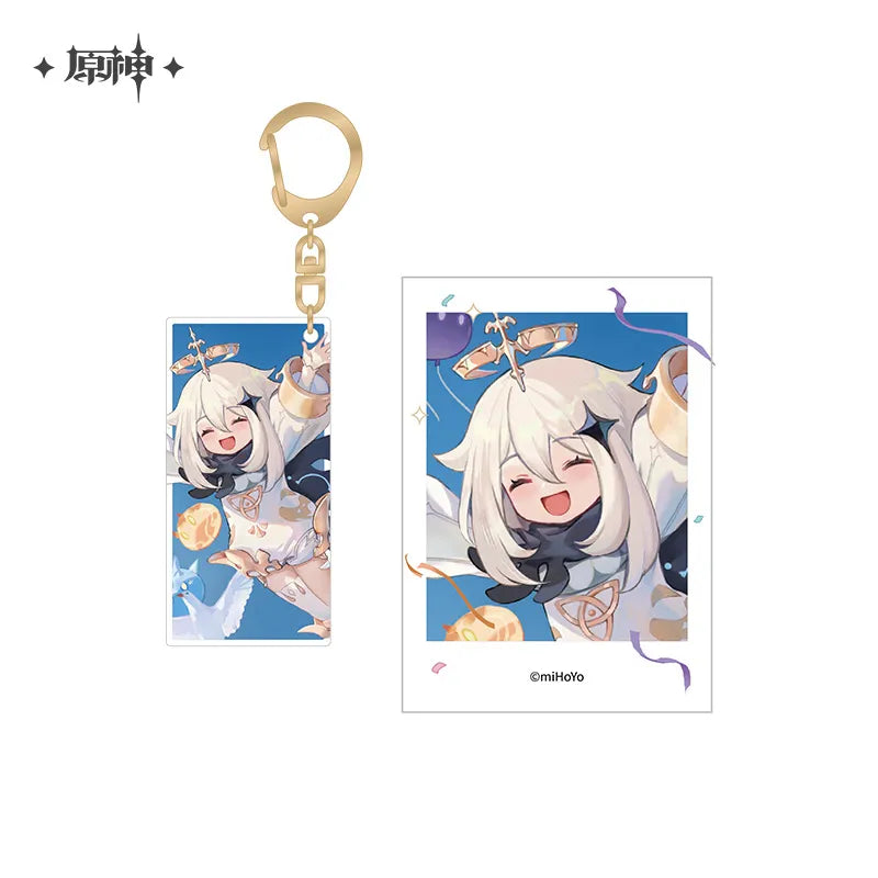 Genshin Impact FES 2023 Series Polaroid & Acrylic Keychain Set