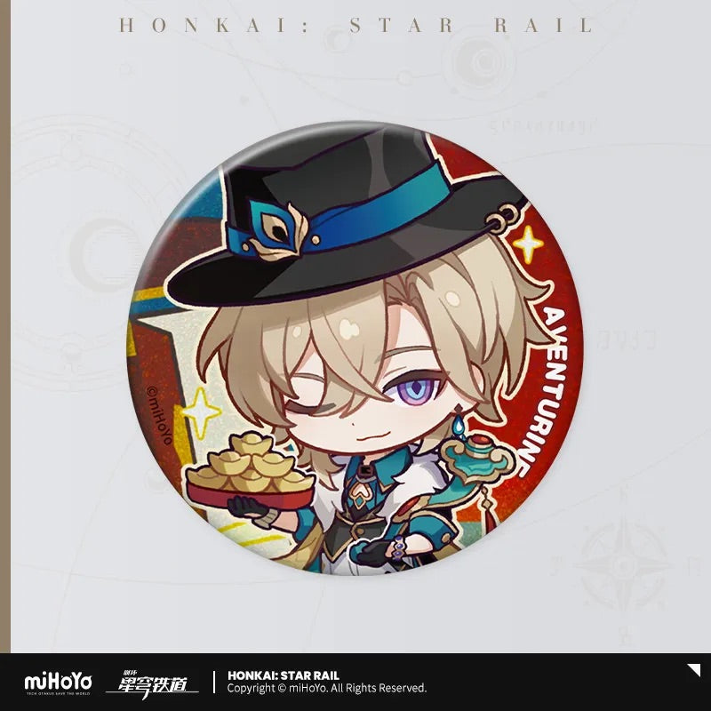 Honkai: Star Rail Happy New Year Series Tinplate Badge