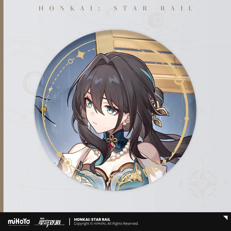 Honkai: Star Rail The Harmony Character Warp Artwork Tinplate Badge