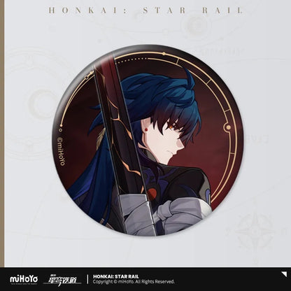 Honkai: Star Rail Invitation From The Stellar Series Tinplate Badge