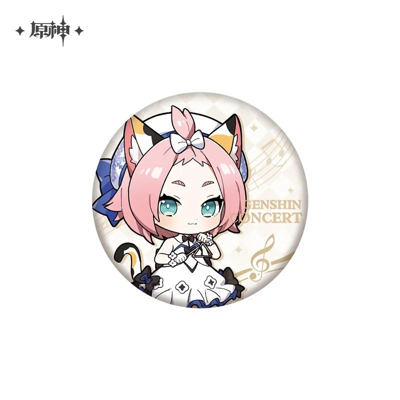 Genshin Impact Concert 2023 Series Character Chibi Badge