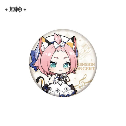 Genshin Impact Concert 2023 Series Character Chibi Badge