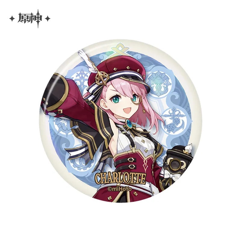 Genshin Impact Court of Fontaine Theme Series Character Badge