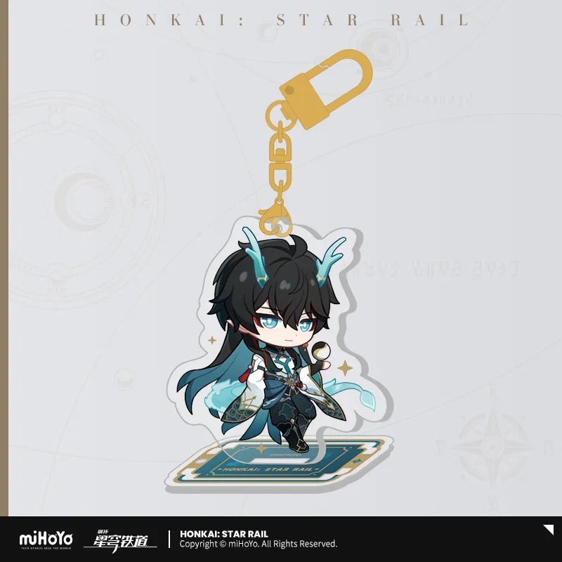 Honkai: Star Rail Express Travel Series Chibi Acrylic Keychain
