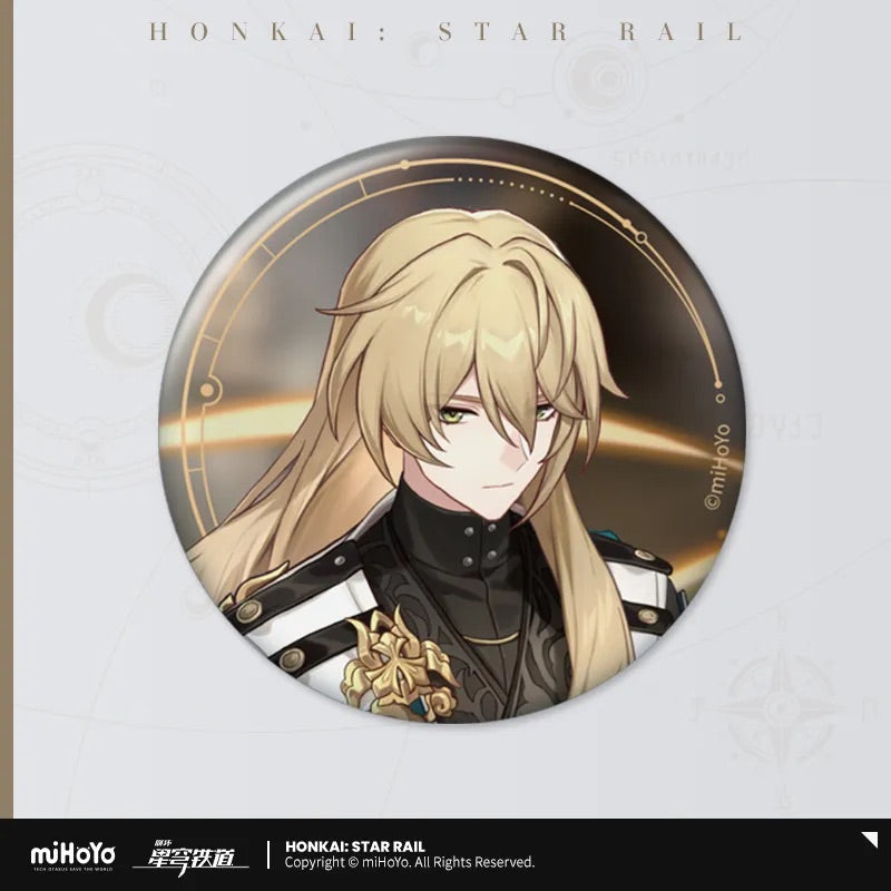 Honkai: Star Rail Invitation From The Stellar Series Tinplate Badge