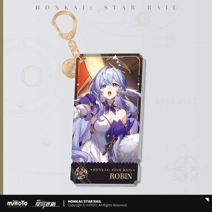 The Harmony Character Warp Artwork Acrylic Keychain