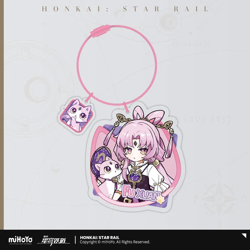 Little Cat Series Acrylic Keychain