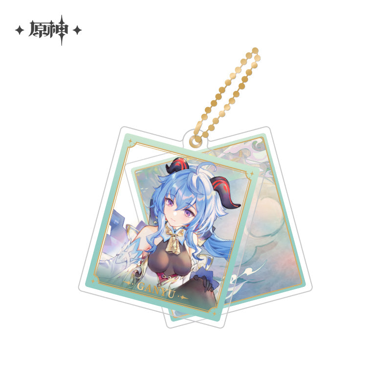 Genshin Impact Event Artwork Series Acrylic Pendant