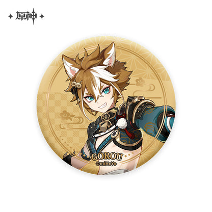 Genshin Impact Inazuma Character Badge