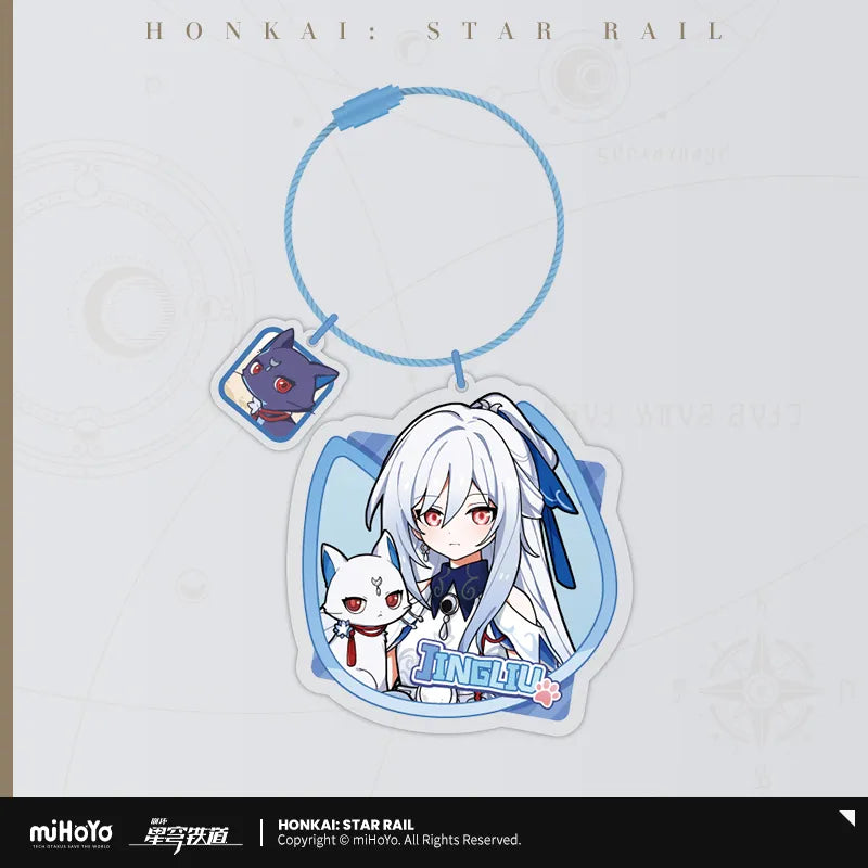 Little Cat Series Acrylic Keychain