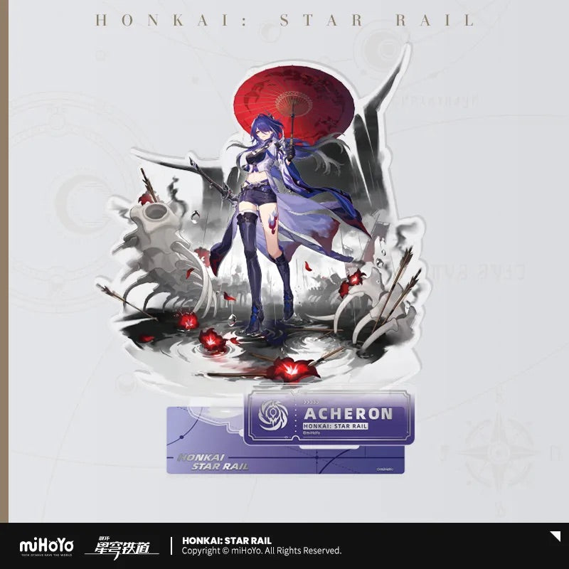 Honkai: Star Rail The Nihility Character Warp Artwork Acrylic Standee