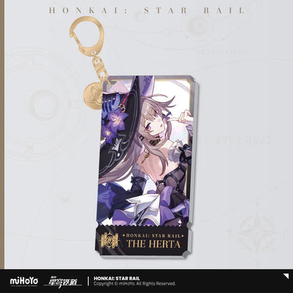 The Erudition Character Warp Artwork Acrylic Keychain