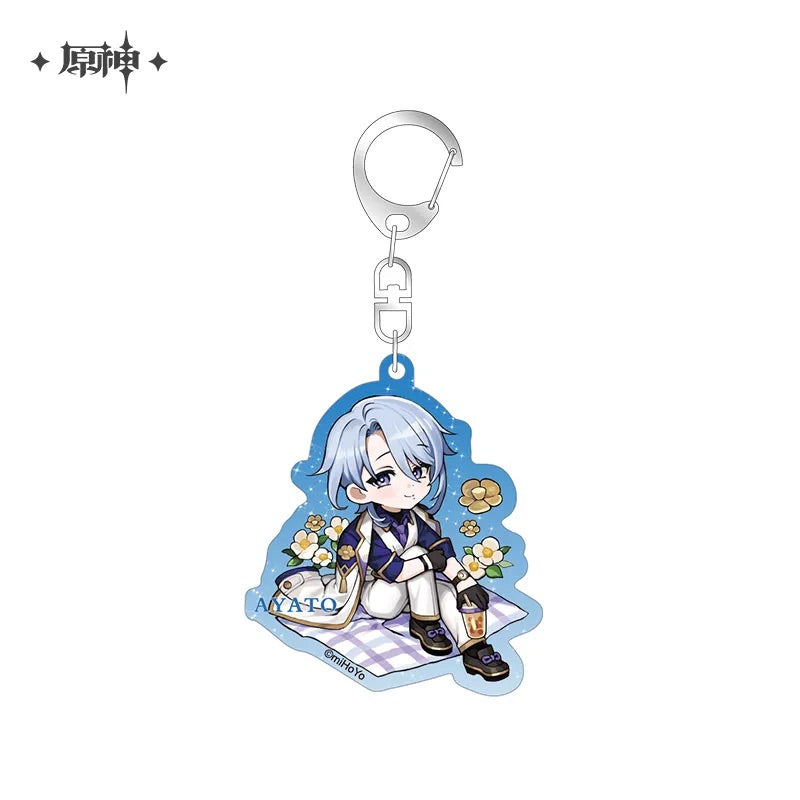 Court of Outing Chibi Character Series Badge / Keychain