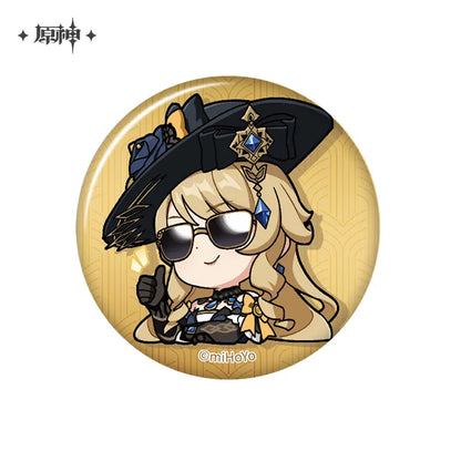 Genshin Impact Chibi Character Series Badge Court of Fontaine