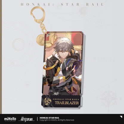 The Harmony Character Warp Artwork Acrylic Keychain