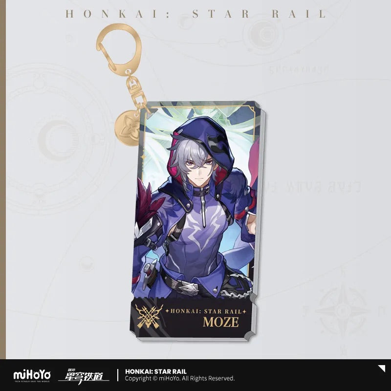 The Hunt Character Warp Artwork Acrylic Keychain