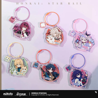 Little Cat Series Acrylic Keychain
