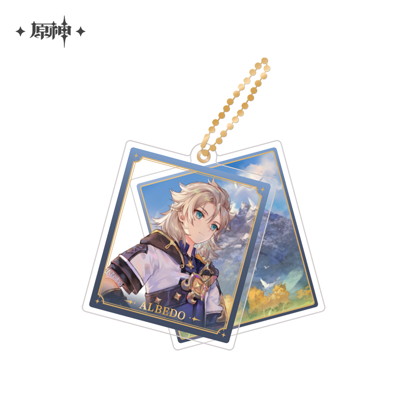 Genshin Impact Event Artwork Series Acrylic Pendant