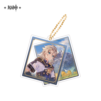 Genshin Impact Event Artwork Series Acrylic Pendant