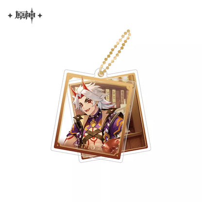 Genshin Impact Event Artwork Series Acrylic Pendant