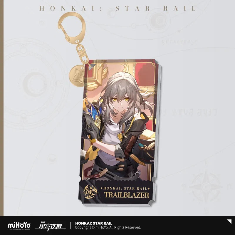 The Harmony Character Warp Artwork Acrylic Keychain