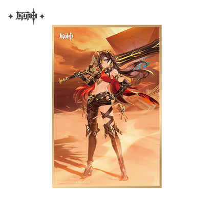 Genshin Impact Shikishi Card Board