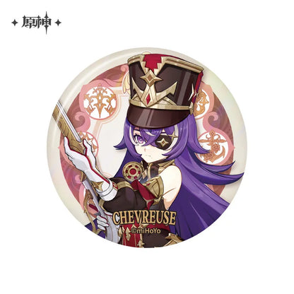 Genshin Impact Court of Fontaine Theme Series Character Badge
