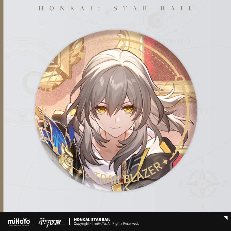 The Harmony Character Warp Artwork Tinplate Badge