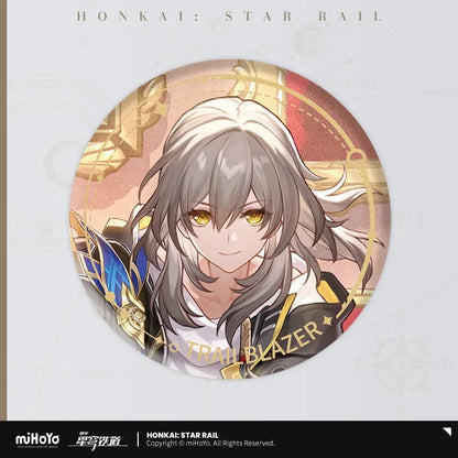 The Harmony Character Warp Artwork Tinplate Badge