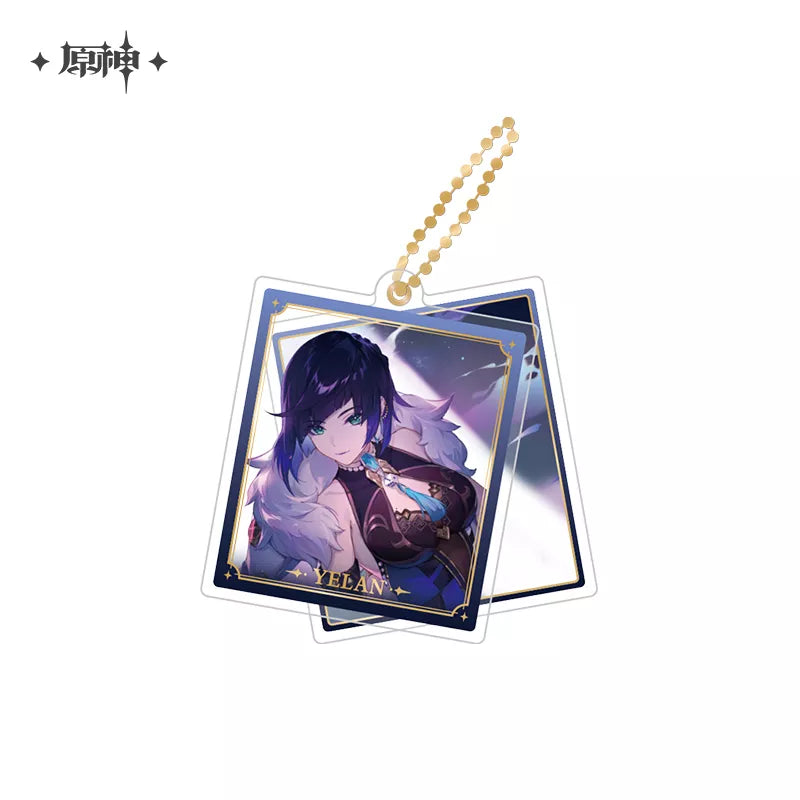 Genshin Impact Event Artwork Series Acrylic Pendant