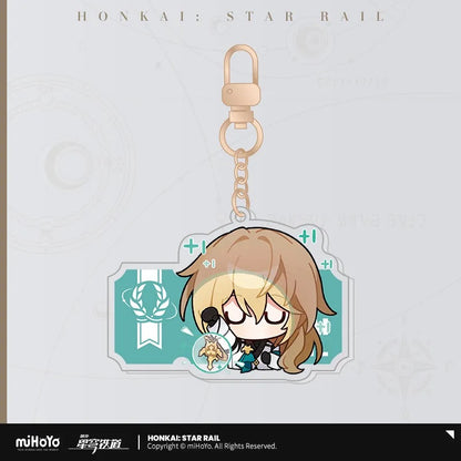 Honkai: Star Rail Pom-Pom Exhibition Series Vol.1 Acrylic Keychain