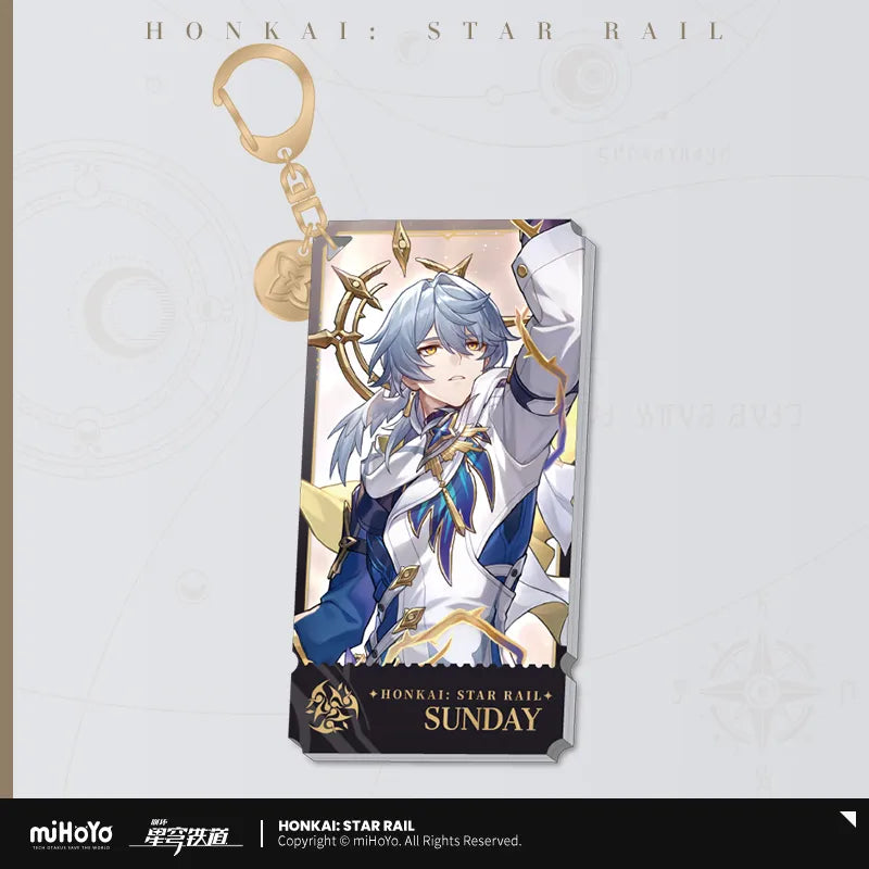 The Harmony Character Warp Artwork Acrylic Keychain