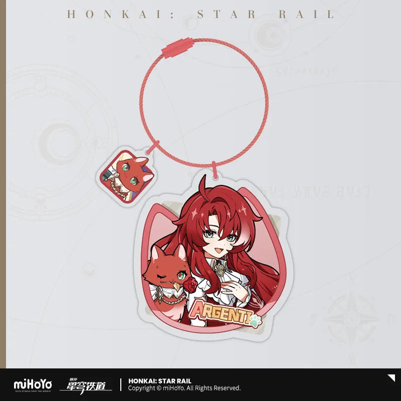 Little Cat Series Acrylic Keychain