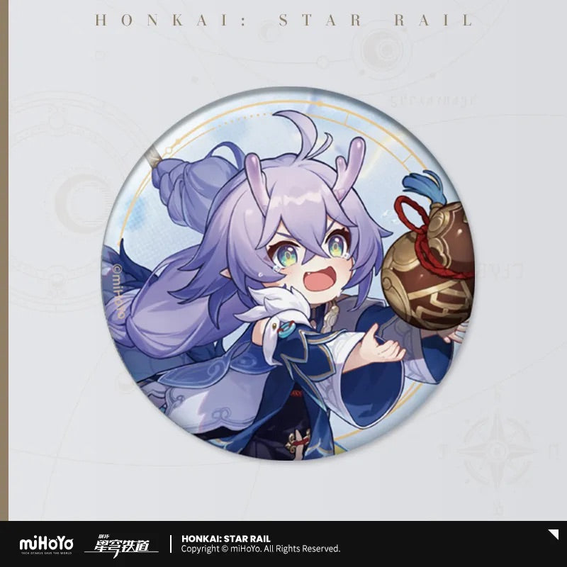 Honkai: Star Rail Invitation From The Stellar Series Tinplate Badge