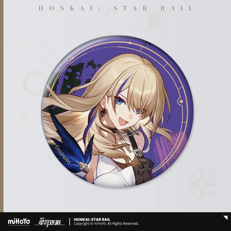 Honkai: Star Rail Invitation From The Stellar Series Tinplate Badge